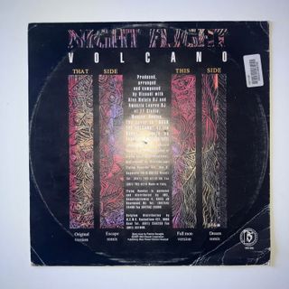 Vinilo Night Flight Volcano