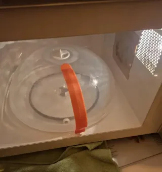 Coprimicroonde trasparente