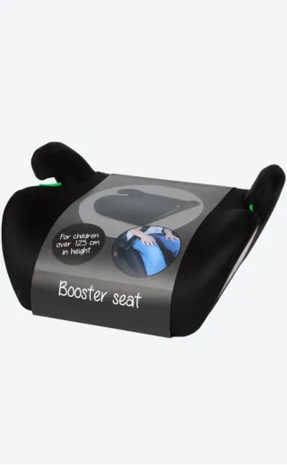 Asiento elevador para coche negro