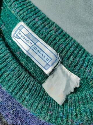 Maglione Functionals vintage - Paesaggio pesca