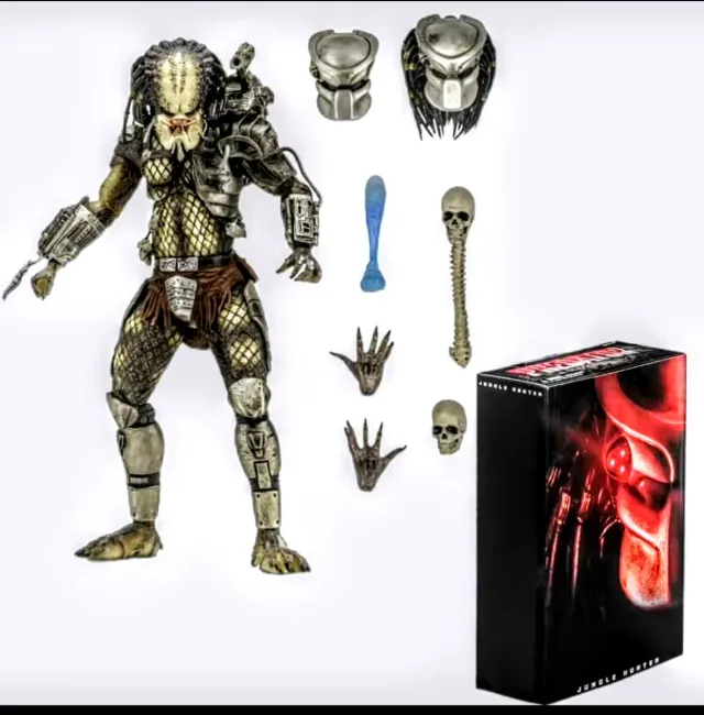 FIGURA NECA ULTIMATE ALIEN PREDATOR JUNGLE HUNTER.