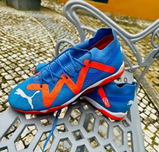 Botas Puma Future Play TT JR Chuteira Society