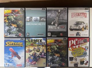 8 Videojuegos PC CD-ROM