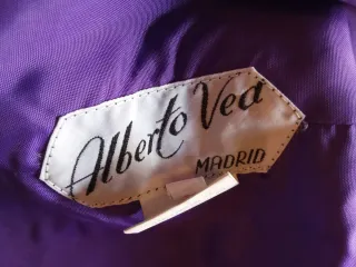 Blazer Lana Mujer T40 Morada NUEVA