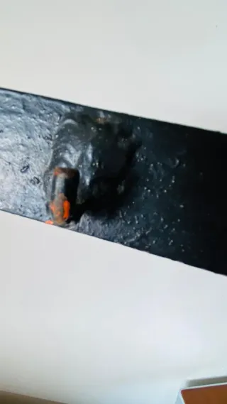 Perchero pared hierro forjado 98 cm rústico vintag