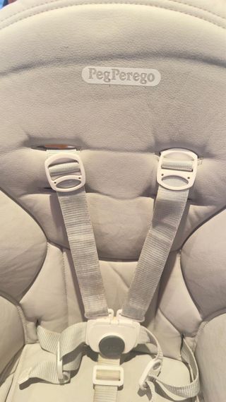 Trona y hamaca Peg Perego gris