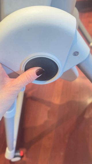 Trona y hamaca Peg Perego gris