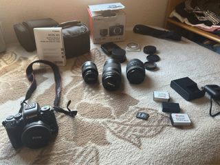 Canon EOS M5 + 3 Lentes + Gimbal Zhiyun