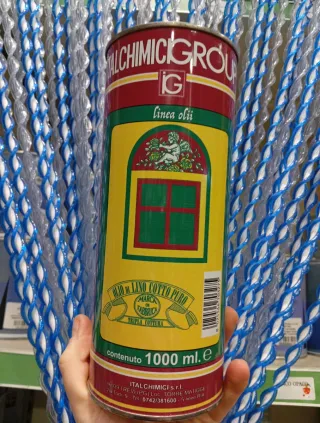 Olio di Lino Cotto Puro 1000 ml protettivo infiss