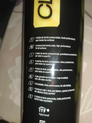 Tecnifibre Club Pelotas Tenis (4 uds)