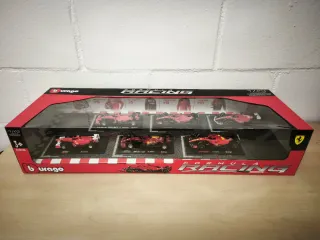 Pack Burago F1 1/43, 24 coches.