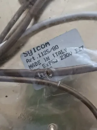 Maestoso Splendido Lampadario Murano 76x80cm Nuovo