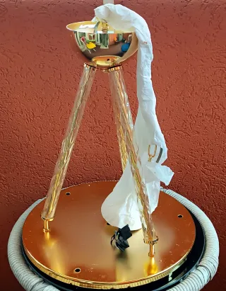 Maestoso Splendido Lampadario Murano 76x80cm Nuovo