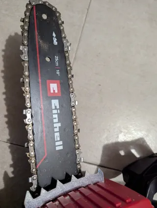 Motosierra Einhell a batería GE LC 18/25 LI