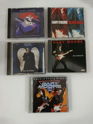 5 Gary Moore CD Cds ELIGE