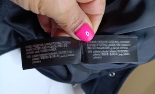 Pull&Bear Gabardina Azul Marino Talla XL