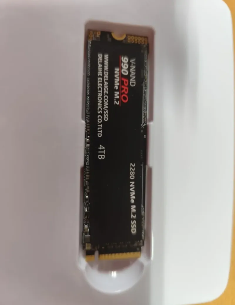 SSD 4TB NVMe M.2 990 PRO afbeelding 5