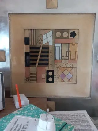 Cuadro abstracto moderno