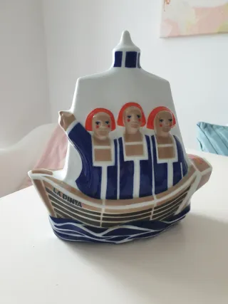 Figura Sargadelos La Pinta Cerámica Barco