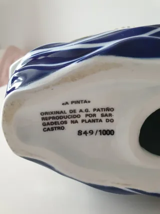 Figura Sargadelos La Pinta Cerámica Barco