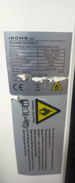 Aire Acondicionado Portátil IKOHS 3 en 1