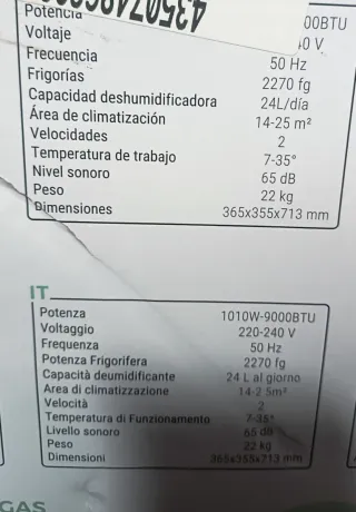 Aire Acondicionado Portátil IKOHS 3 en 1