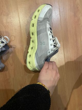 Zapatillas On Running Talla 39 Blancas/Amarillas