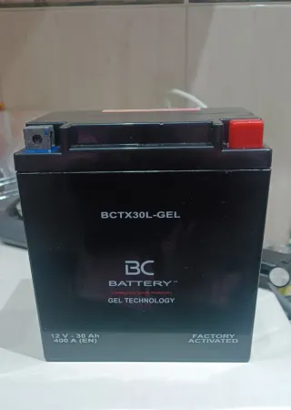 Batería BC BCTX30L-GEL 12V 30Ah Moto