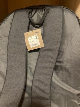 Mochila Puma Negra y Gris