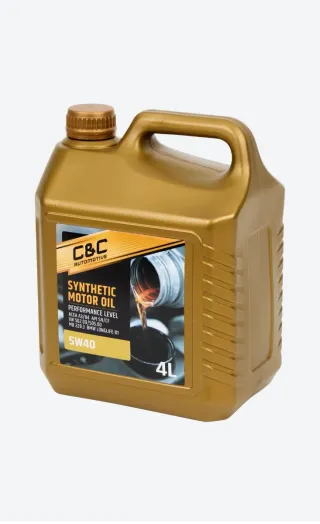 Aceite Motor C&C 5W40 Sintético 4L