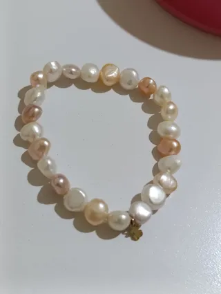 Pulsera Tous Perlas Osito Oro 750