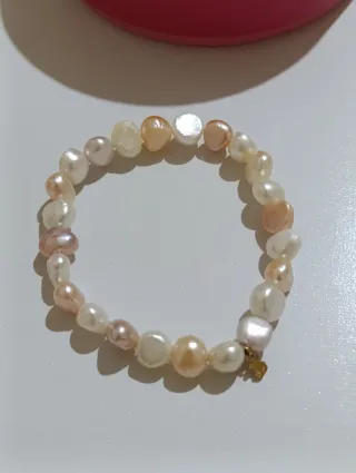 Pulsera Tous Perlas Osito Oro 750