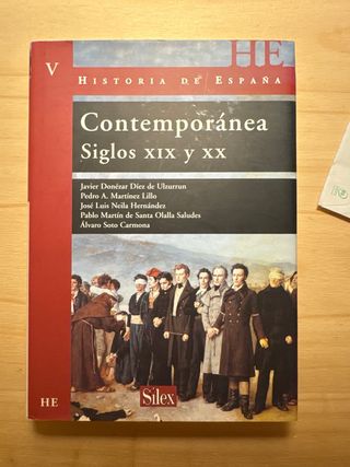 Libro coleccion Historia de España (5 tomos)