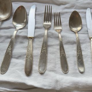 Set posate vintage placcate argento Rostfrei