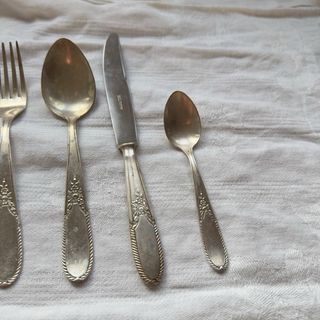 Set posate vintage placcate argento Rostfrei