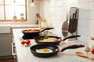 Set 3 Padelle Kaiser Koch 20-24-28 cm