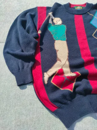 Maglione da golf con grafica ricamata - Jantzen