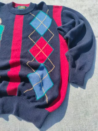 Maglione da golf con grafica ricamata - Jantzen