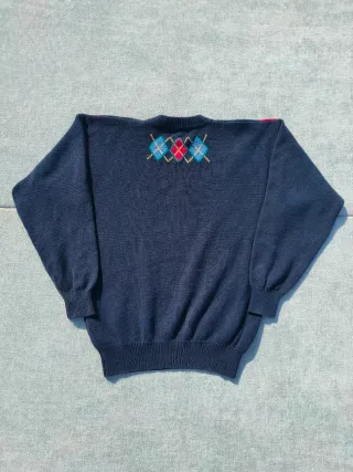 Maglione da golf con grafica ricamata - Jantzen