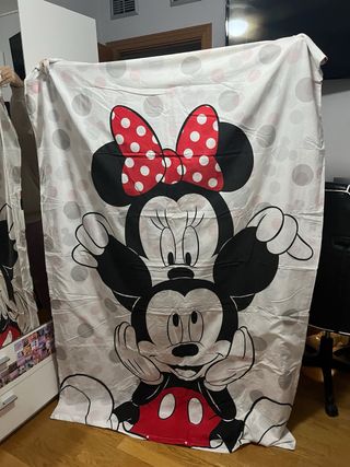 Funda Nórdica Reversible Disney Mickey y Minnie