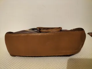 Borsetta vintage pelle multicolore