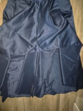 Vestido fiesta lentejuelas azul marino Talla M