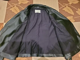 Cazadora Biker Negra