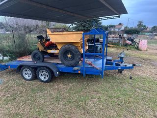 Remolque de 2 ejes porta coches