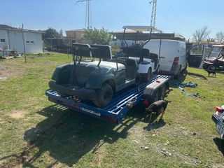 Remolque de 2 ejes porta coches