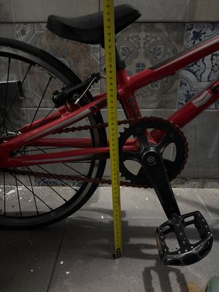 Bicicleta BMX micro mini Haro Roja