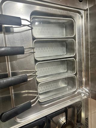 Hervidor de pasta 4 cestas