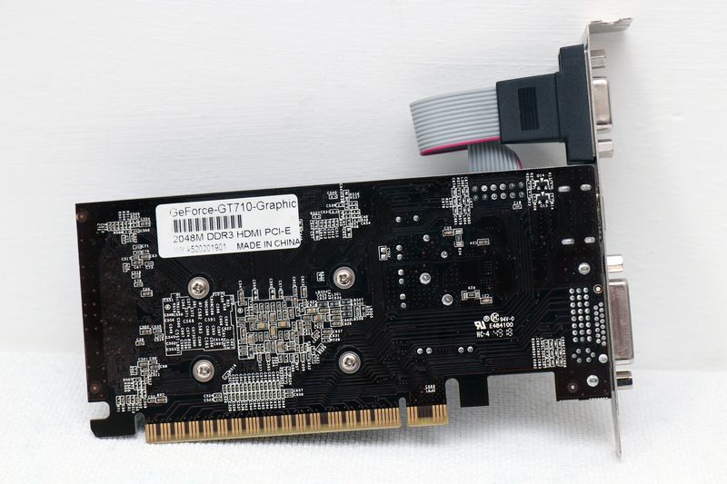 Tarjeta gráfica GeForce GT 710 2Gb GDDR3 afbeelding 2
