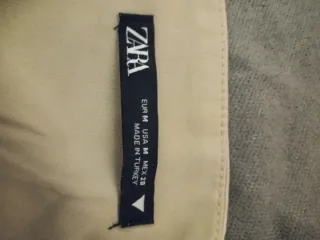 Top Zara Beige Talla M