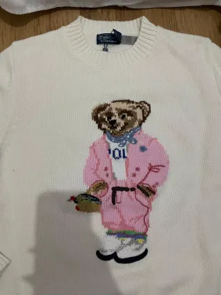 Jersey Polo Ralph Lauren Oso Rosa